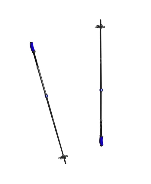 Preview: Ski and hiking poles with large snow cups