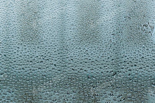Preview: drops on glass house view from window