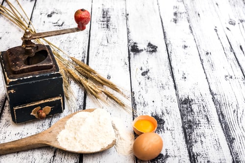 Preview: flour and eggs