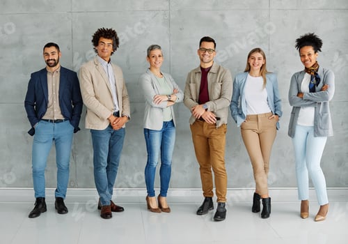 Preview: Young business people during meeting in the office