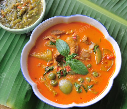 Preview: pork Curry , Thai cuisine