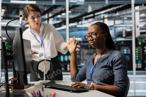 Preview: Data center employee being dismissive of manager berating her