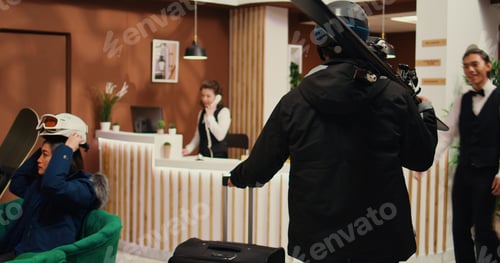 Preview: Man asks staff about extreme sports