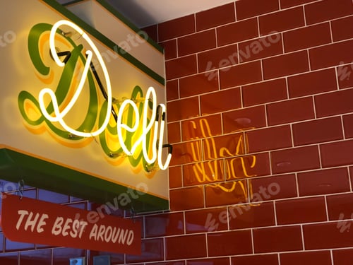 Preview: Neon deli sign