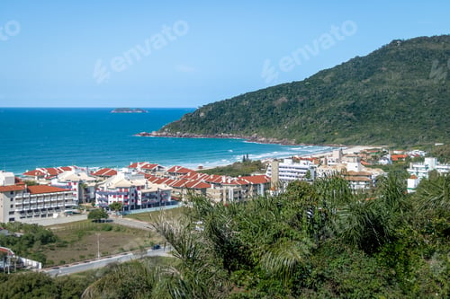 Preview: Aerial view of Brava Beach - Florianopolis, Santa Catarina, Brazil
