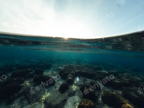 Preview: Underwater at the beach on the island