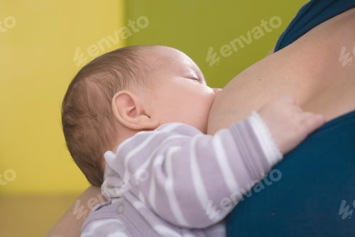 Preview: Mother breastfeeding baby