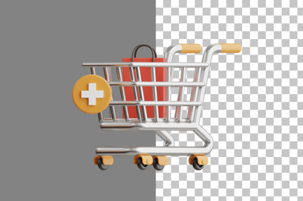 Preview: Add To Cart 3D Icon