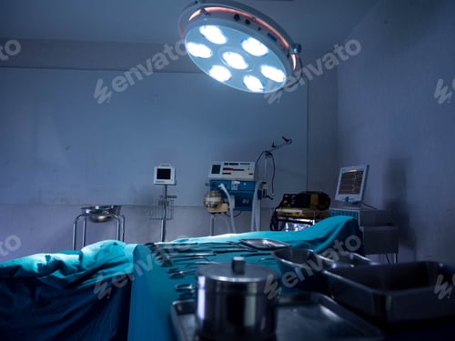 Preview: Hospital clinic laboratory operation emergency interior room doctor nurse scientist surgeon sterile