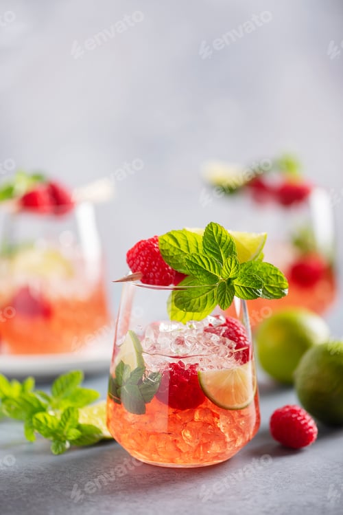 Preview: Raspberry mojito