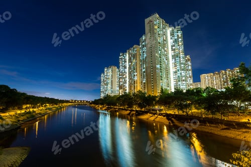 Preview: Hong Kong housing at night