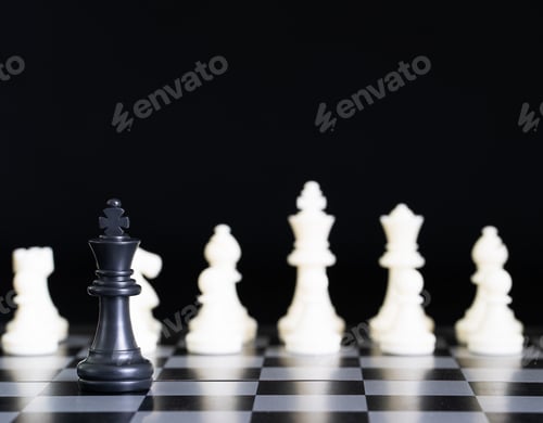 Preview: Chess pieces on chessboard-9