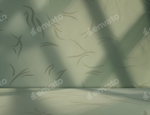 Preview: Green background light shadow leaves