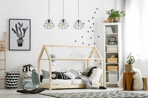 Preview: Bed in shape of house