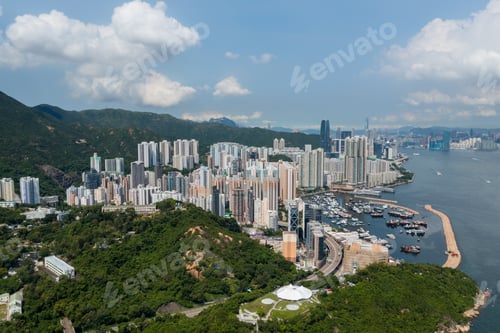Preview: Yau Tong, Hong Kong 06 September 2021: Hong Kong residential district