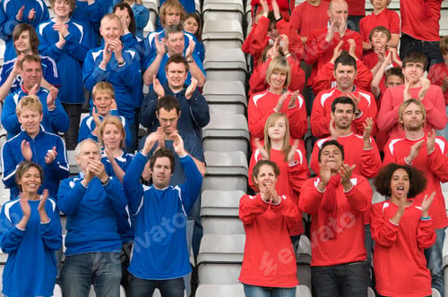 Preview: Rival fans at football match