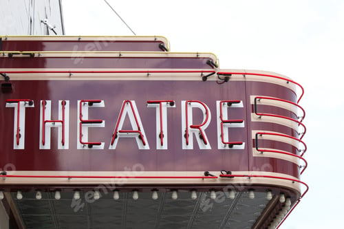 Preview: Vintage theatre marquee