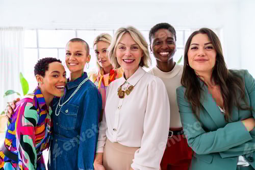 Preview: Group of businesswomen meeting in the office