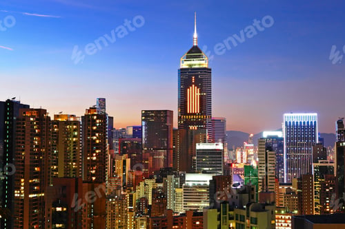 Preview: Hong Kong at night