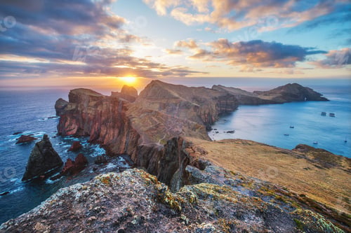 Preview: Madeira Island landscape. Ponta do Sao Lourenco. Madeira, Portugal