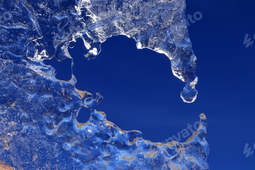 Preview: Winter background. Ice texture for background.