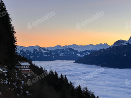 Preview: Sunrise in the mountains