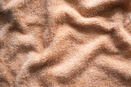 Preview: Luxuriors brown towel fabric or silk abstract background.