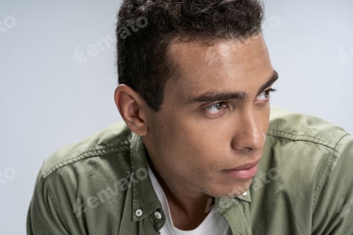 Preview: Man thinking of his forthcoming working day