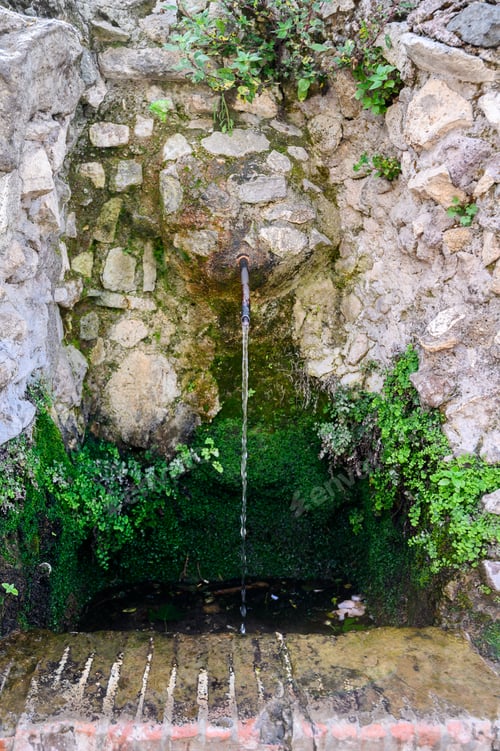 Preview: Drinking fountain in the Roman forum. Italy, Rome.