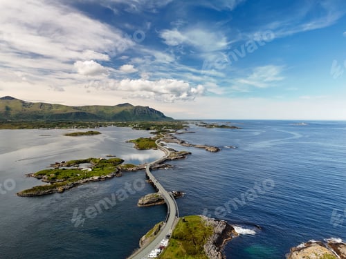 Preview: Atlantic Road Bridge Through Norwegian Islands