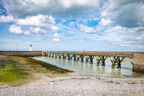 Preview: The resort town of le treport in normandy france