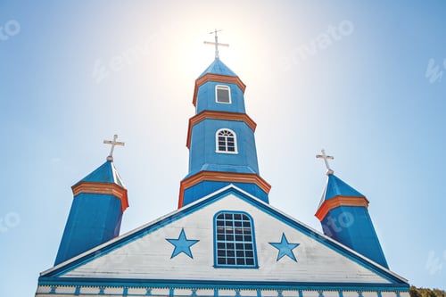 Preview: Tenaun Church - Tenaun, Chiloe Island, Chile