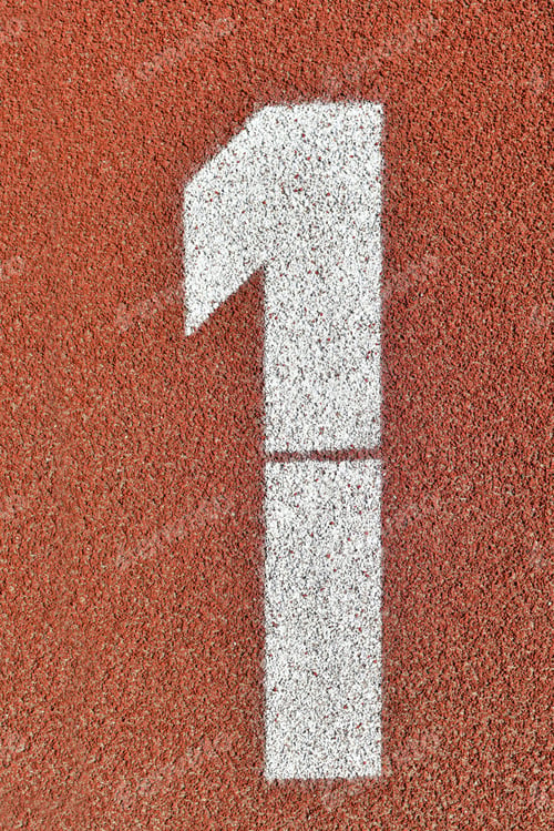 Preview: Number one on a red runway is numbered at a stadium