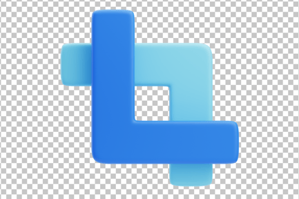 Preview: Crop Tool 3D Icon