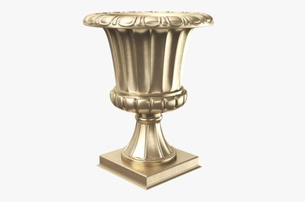 Preview: Classic Metal Vase Planter