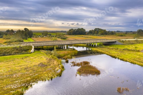 Preview: River bridge with wildlife underpass