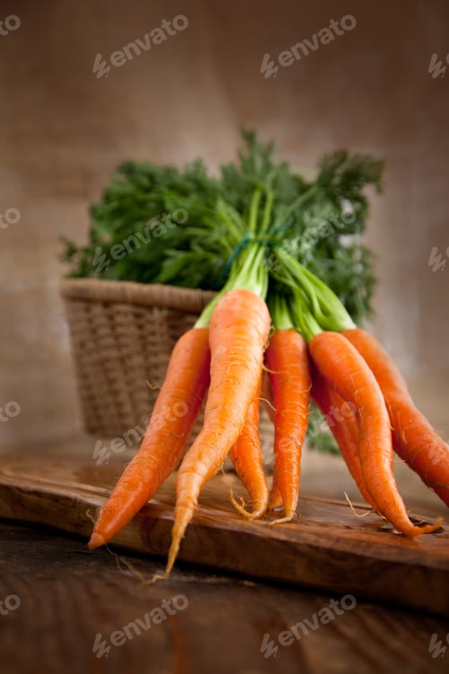 Zanahorias frescas