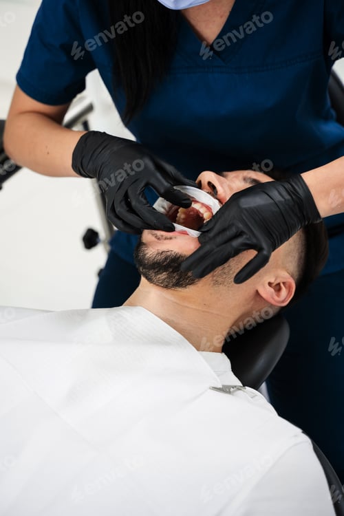 Preview: Dental Exam with an Adult Male Patient