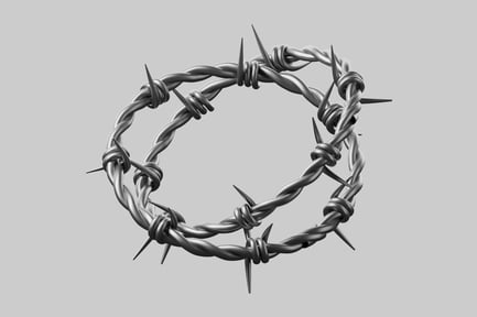 Preview: Spiked Metal Object