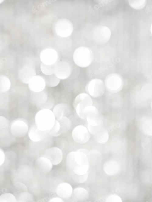 Preview: Christmas greeting grey blurred background.
