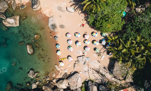 Preview: Beach and sea at Koh Tao, Thailand