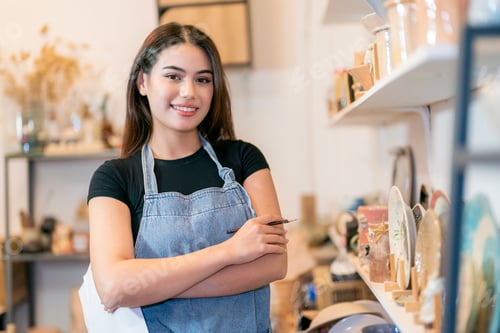 Preview: Small business owner, Young People Creating Pottery.