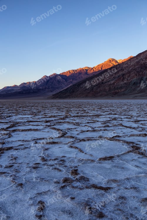 Preview: Salt Pan at the Badwater Basin, Death Valley National Park