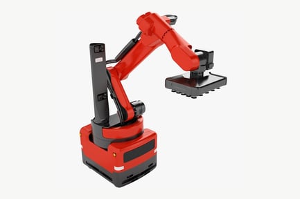 Visualização: Braço robótico de armazém automatizado - Generic 04