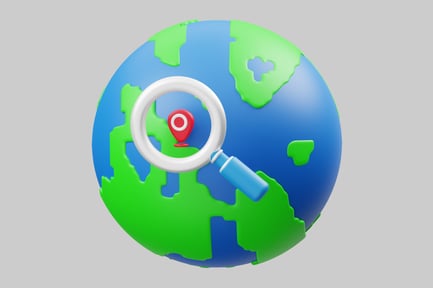 Aperçu: Localisateur global avec loupe