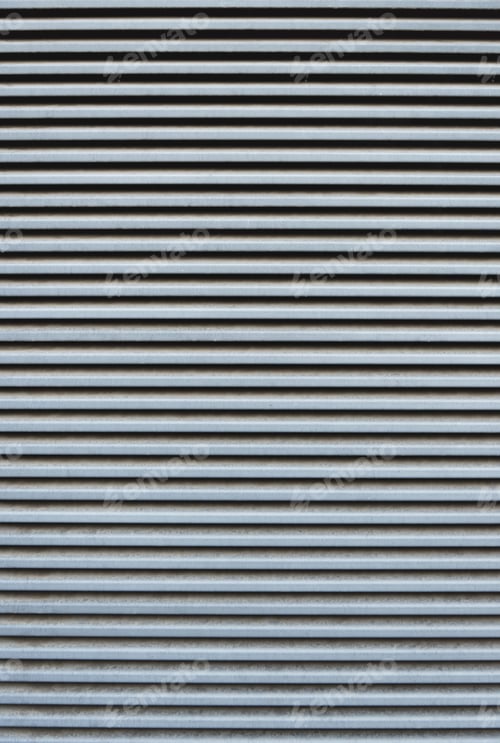 Preview: full frame of striped corrugated metal sheet texture
