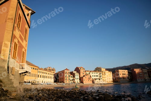 Preview: Sunrise view of the Bay of Silence in Sestri Levante