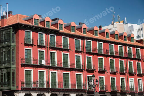 Preview: Valladolid (Castilla y Leon, Spain): Plaza Mayor