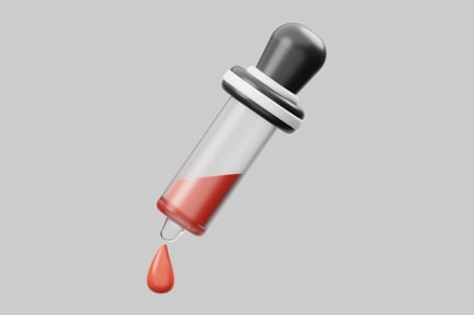 Preview: Liquid dropper with blood element