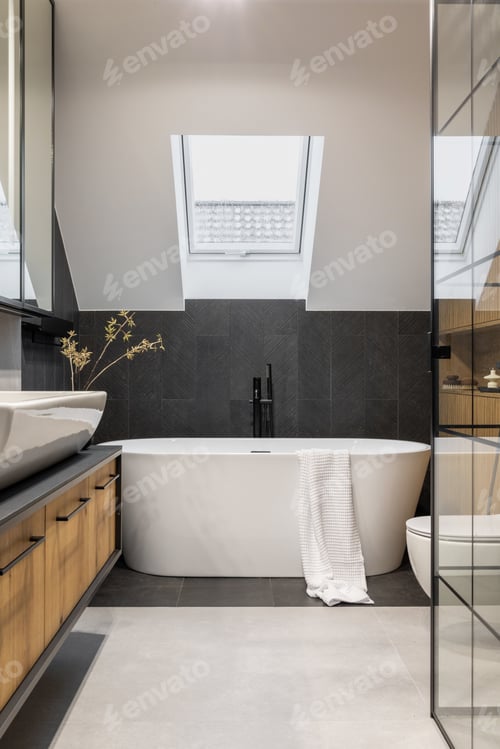 Preview: Stylish interior of bathroom